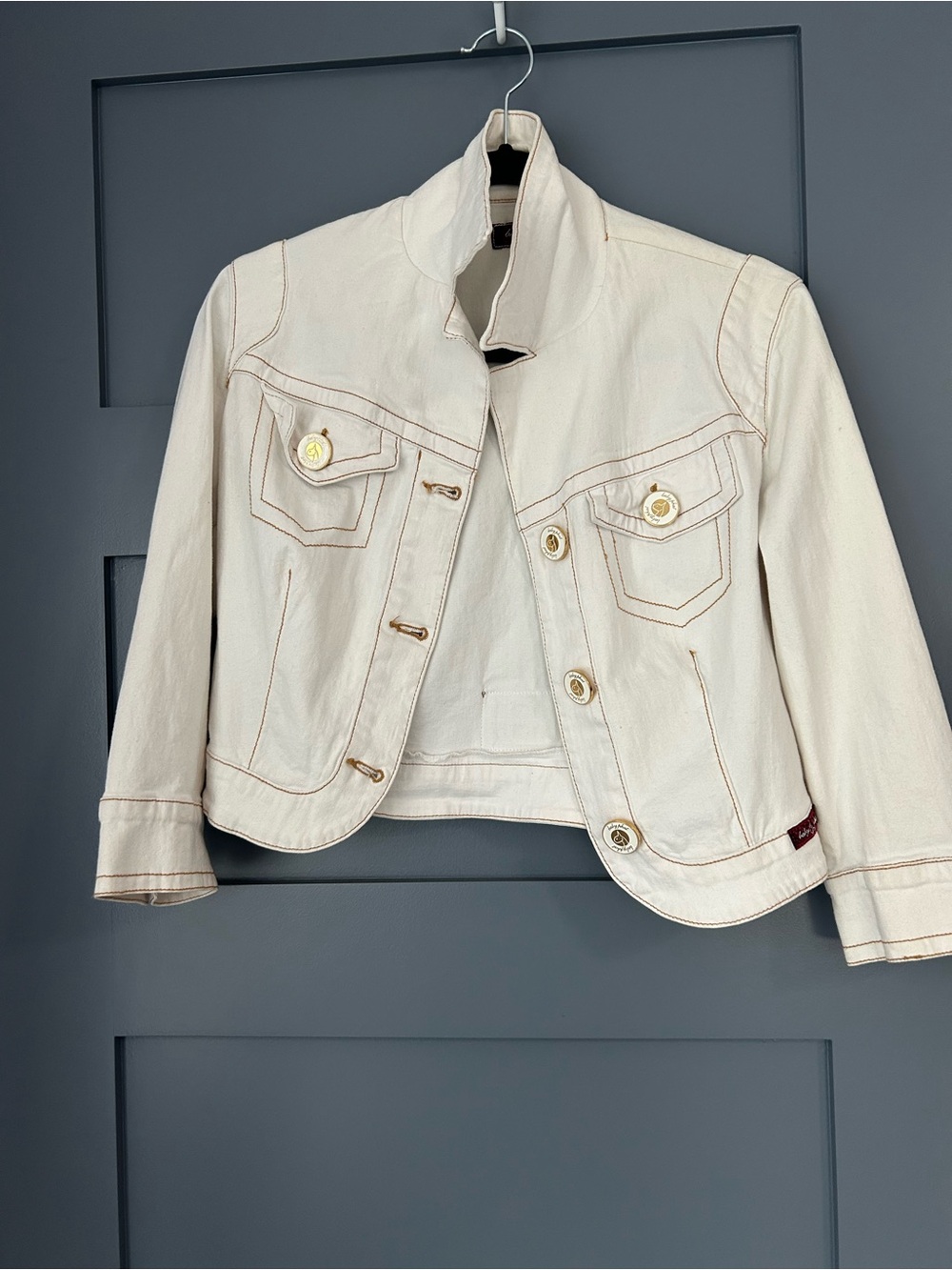 Baby Phat White Denim Jacket